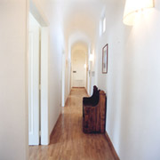 Corridor of Contessa Maria Luisa apartment in Florence