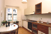 Kitchen of Contessa Maria Luisa apartment in Florence