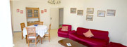 The living-room of Letizia apartment in Sorrento