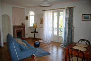 Living room of the Maiori Girasole apartment