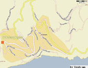 Sistemazione in Costiera Amalfitana: Esatta ubicazione della Sistemazione Ludovica Tipo D a Positano in Costiera Amalfitana