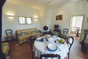Living room of Casa Pinturicchio