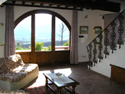 Florence Apartment: Living room of Fienile Apartment