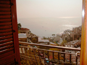 Appartement  Positano: Vue mer ds la terrace de l'Appartement Ludovica Type B  Positano