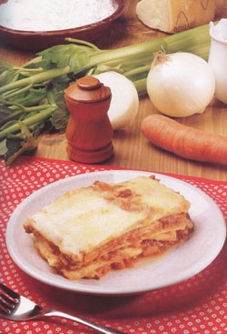 LASAGNE AU FOUR - Spcialit de l'Emilie Romagne