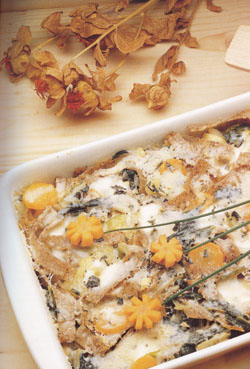 BAKED PIZZOCCHERI - Pasta - Speciality from Lombardy