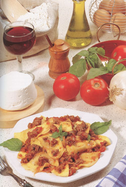 AGNOLOTTI - Pasta - Spezialität aus Piemont