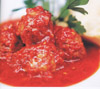 BOULETTE  LA SAUCE TOMATE - Spcialit de Naples