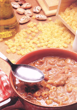 PASTA WITH BEANS - Speciality of Venice